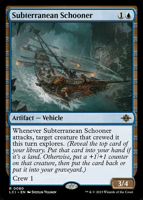 Subterranean Schooner 080/301