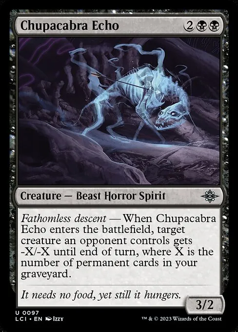 Chupacabra Echo 097/301