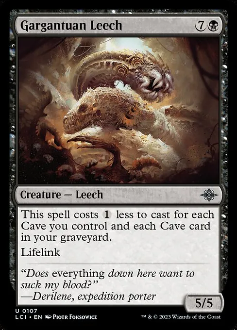 Gargantuan Leech 107/301
