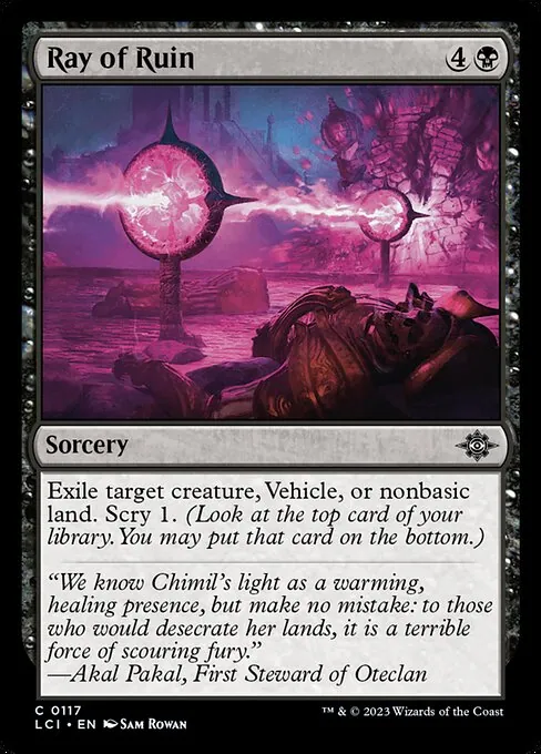 Ray of Ruin 117/301
