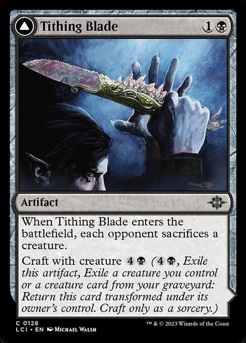 Tithing Blade // Consuming Sepulcher 128/301