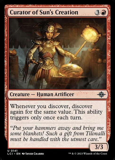 Curator of Sun's Creation 141/301