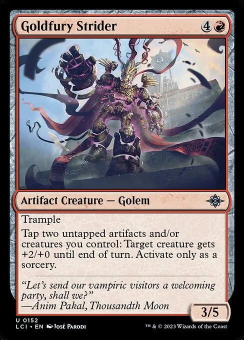 Goldfury Strider 152/301