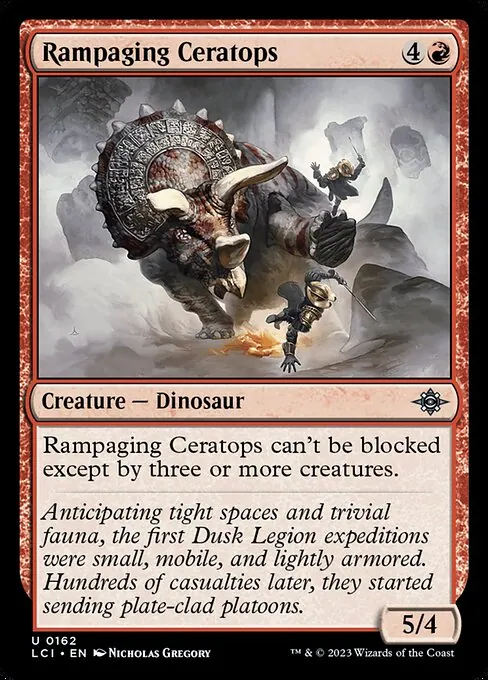 Rampaging Ceratops 162/301