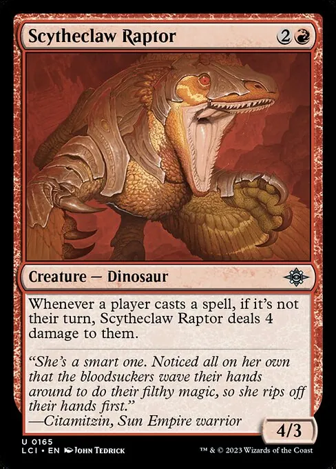 Scytheclaw Raptor 165/301