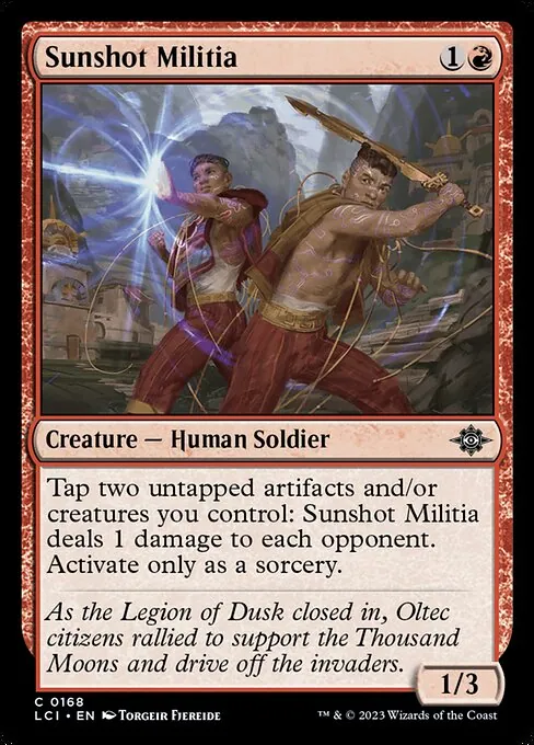 Sunshot Militia 168/301