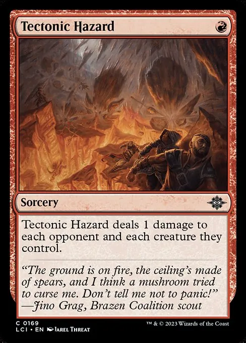 Tectonic Hazard 169/301