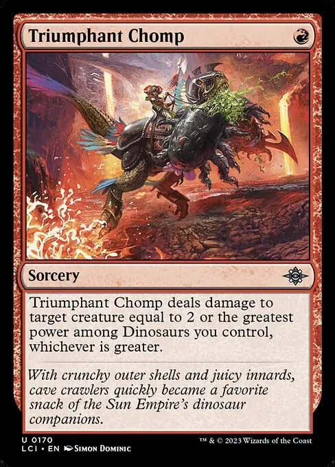 Triumphant Chomp 170/301