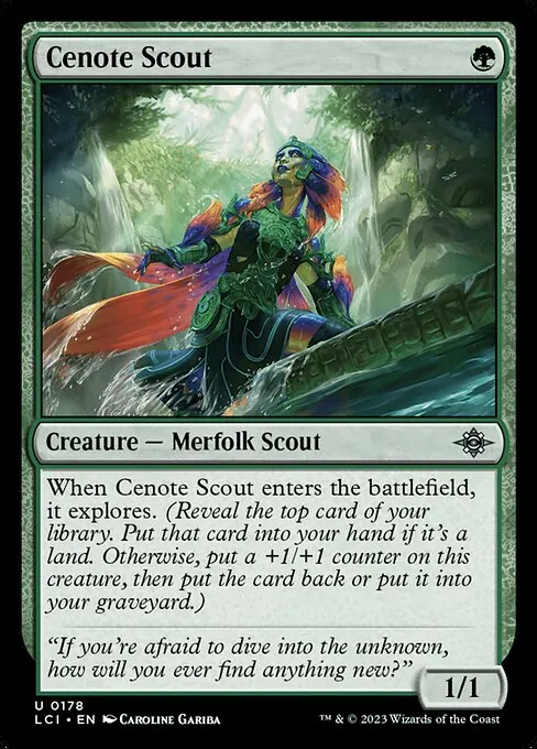 Cenote Scout 178/301