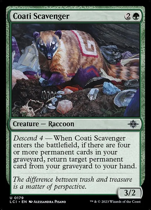 Coati Scavenger 179/301