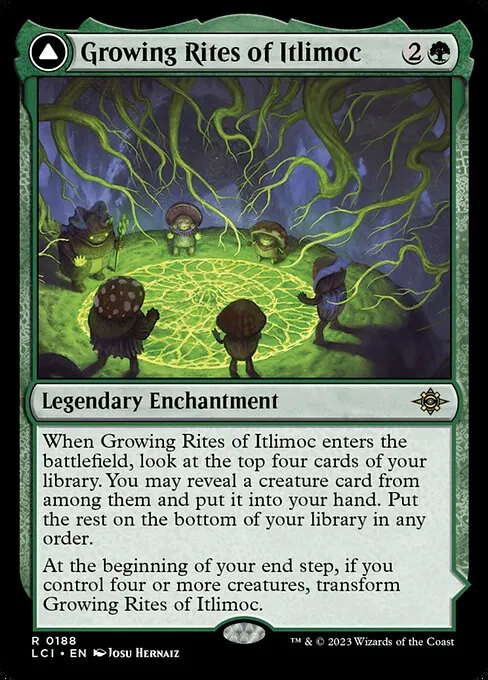 Growing Rites of Itlimoc // Itlimoc, Cradle of the Sun 188/301