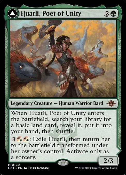 Huatli, Poet of Unity // Roar of the Fifth People 189/301