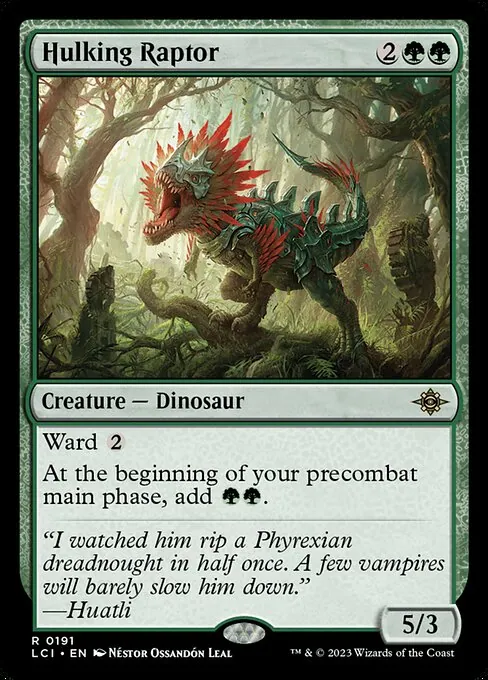 Hulking Raptor 191/301