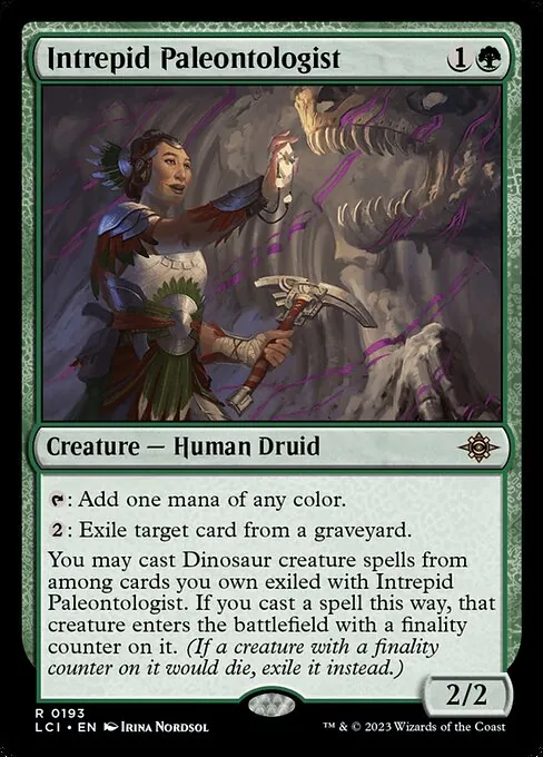 Intrepid Paleontologist 193/301