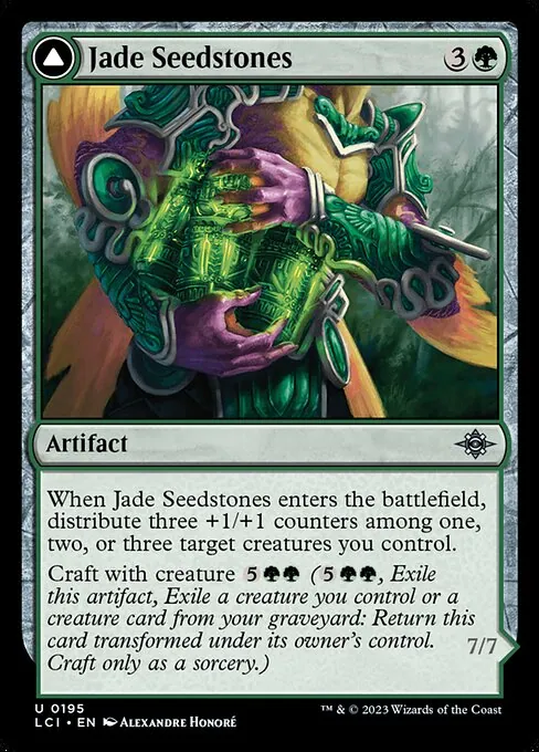 Jade Seedstones // Jadeheart Attendant 195/301