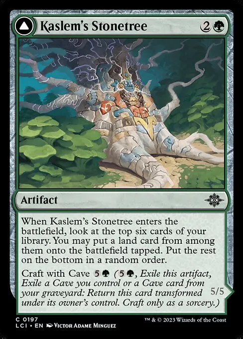 Kaslem's Stonetree // Kaslem's Strider 197/301
