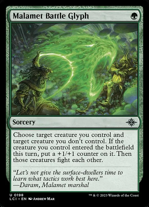 Malamet Battle Glyph 198/301