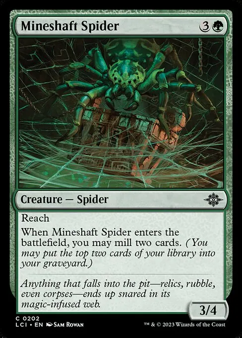 Mineshaft Spider 202/301