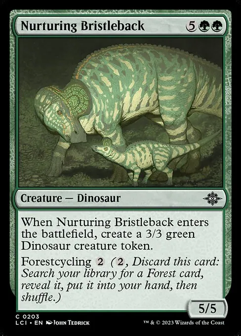 Nurturing Bristleback 203/301