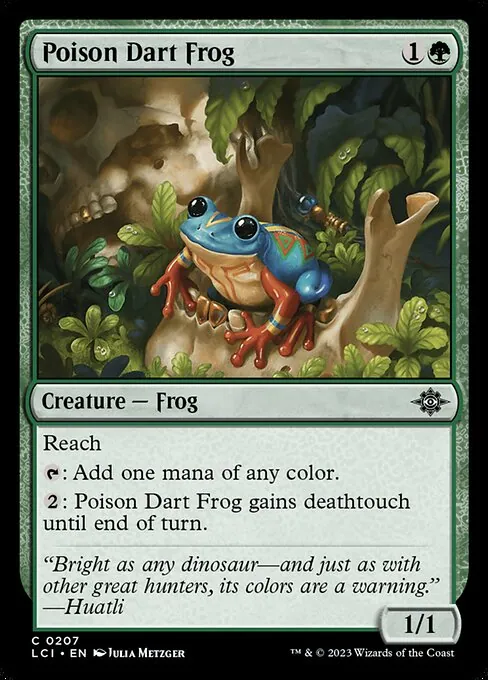 Poison Dart Frog 207/301