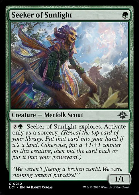 Seeker of Sunlight 210/301