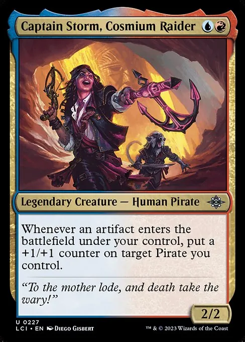Captain Storm, Cosmium Raider 227/301
