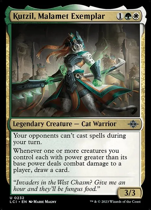 Kutzil, Malamet Exemplar 232/301