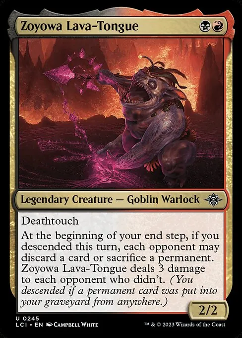 Zoyowa Lava-Tongue 245/301