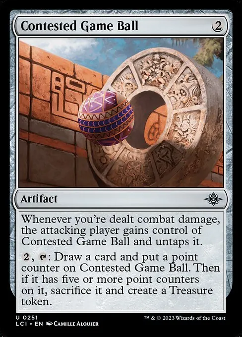 Contested Game Ball 251/301