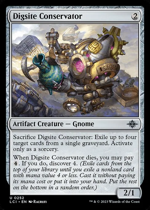Digsite Conservator 252/301