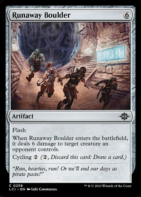 Runaway Boulder 259/301