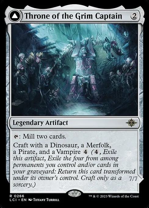 Throne of the Grim Captain // The Grim Captain 266/301