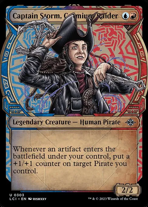 Captain Storm, Cosmium Raider 303/301