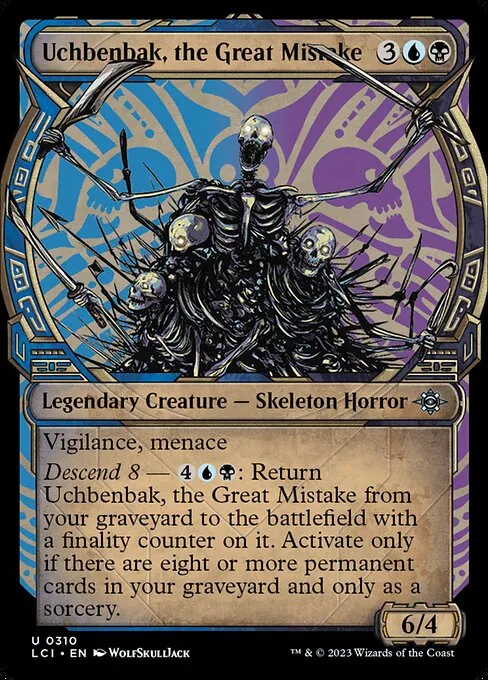 Uchbenbak, the Great Mistake 310/301