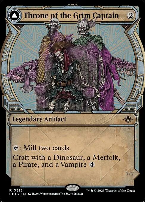 Throne of the Grim Captain // The Grim Captain 313/301