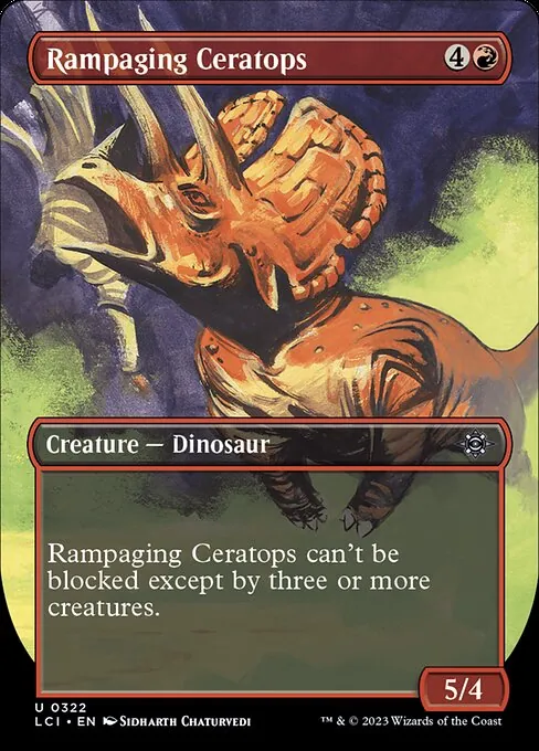 Rampaging Ceratops 322/301
