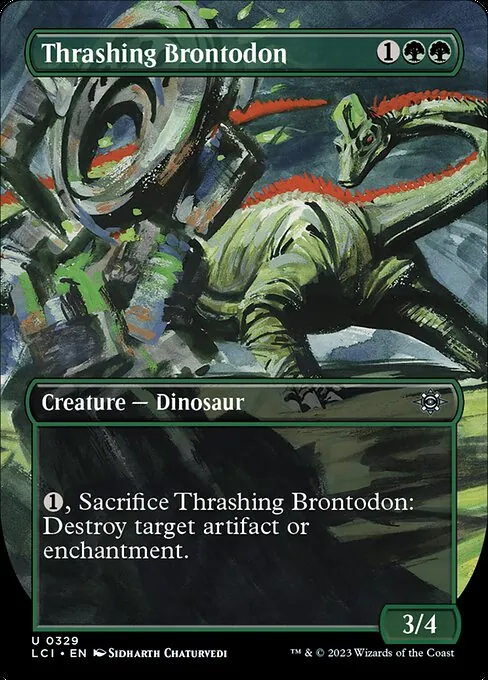 Thrashing Brontodon 329/301