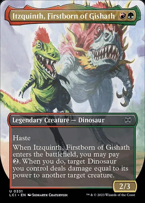 Itzquinth, Firstborn of Gishath 331/301