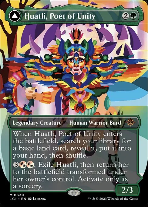 Huatli, Poet of Unity // Roar of the Fifth People 339/301