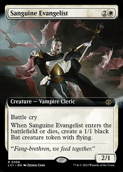 Sanguine Evangelist 356/301