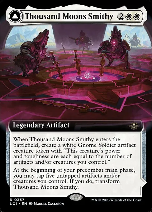 Thousand Moons Smithy // Barracks of the Thousand 357/301