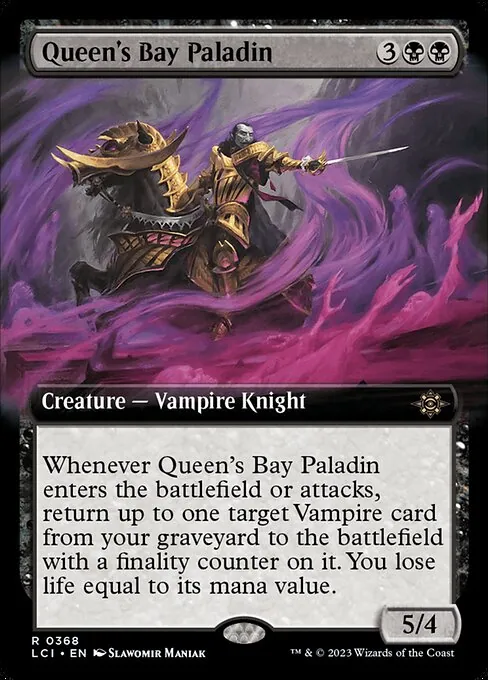 Queen's Bay Paladin 368/301