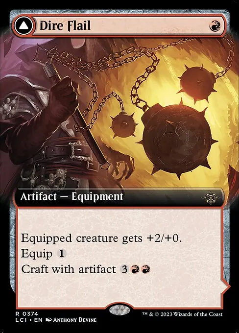 Dire Flail // Dire Blunderbuss 374/301
