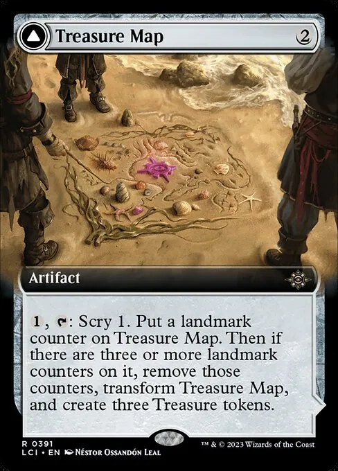 Treasure Map // Treasure Cove 391/301