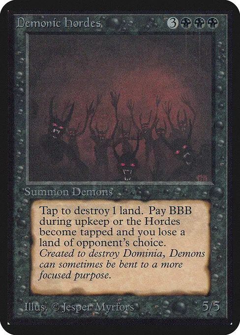 Demonic Hordes 103/305
