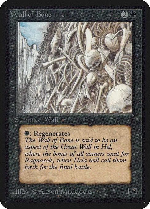 Wall of Bone 132/305