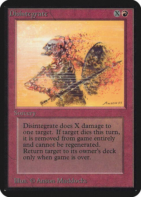 Disintegrate 140/305