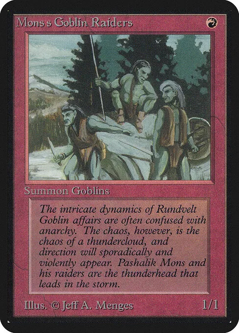 Mons's Goblin Raiders 164/305