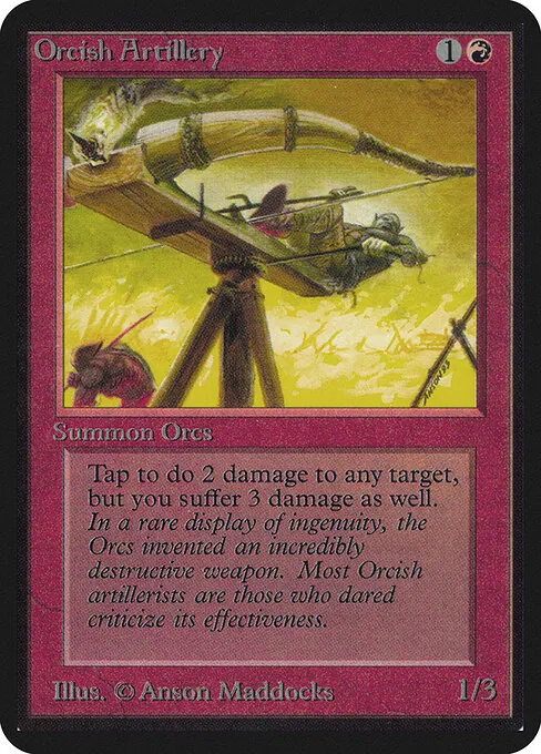 Orcish Artillery 165/305
