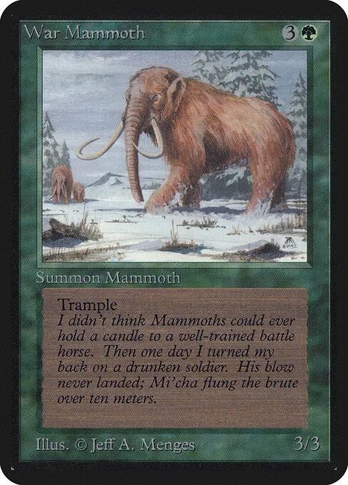 War Mammoth 227/305